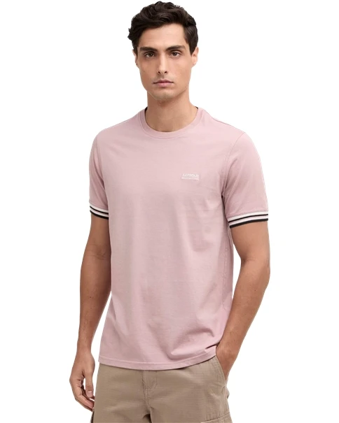 B.Intl. - Burnwood Tipped Cuff T-Shirt